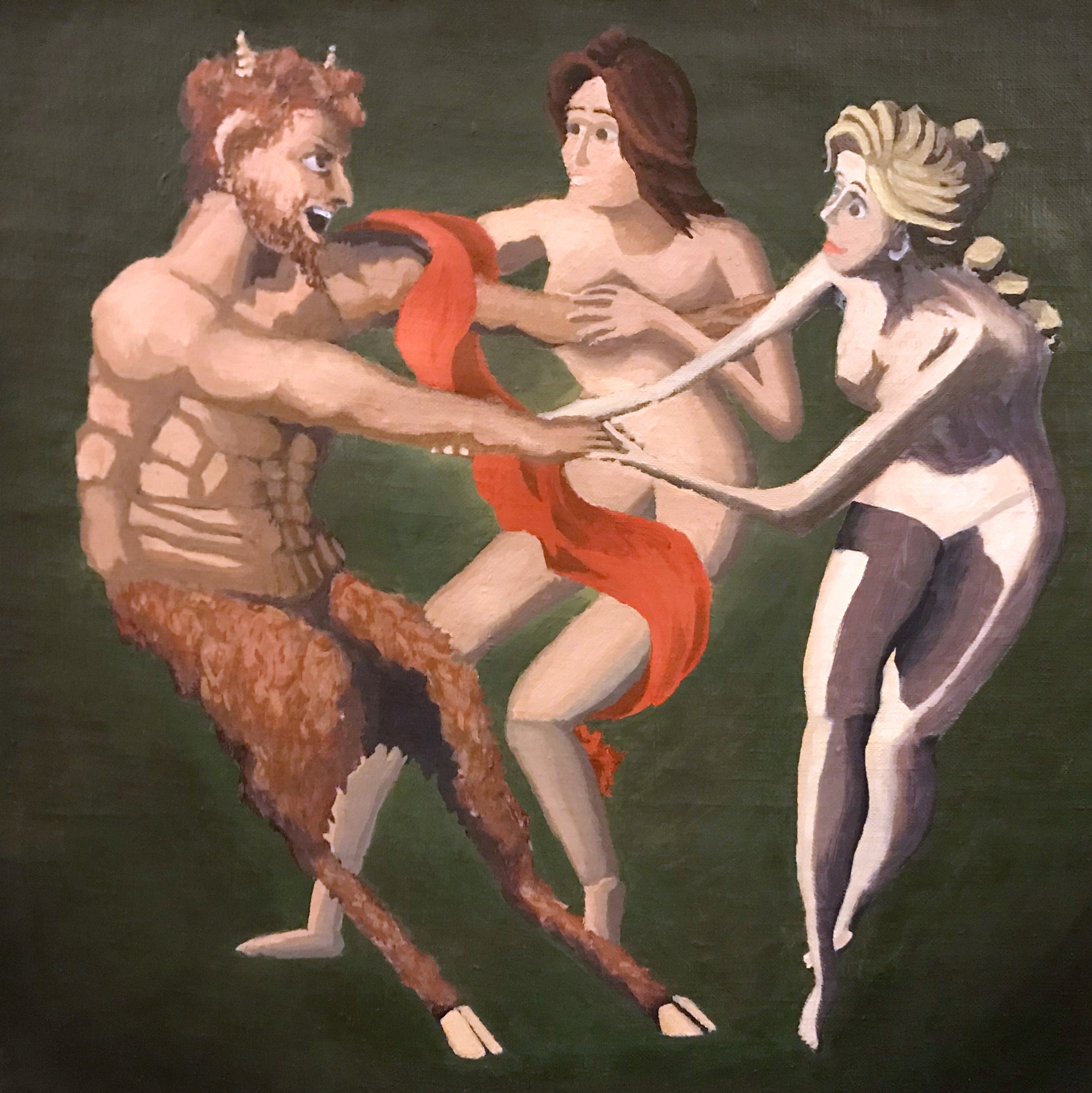 Pan with Dancers